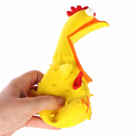 Lupipets Dog Screaming Chicken - zabawka piszcząca 20cm