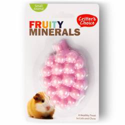 HappyPet Fruity Minerals 60g - kostka wapienna winogronowa
