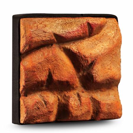 Background 3D brown rock - tło do terrarium 20x20