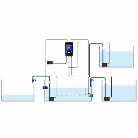 AutoAqua Smart AWC DUO - automatyczna podmiana wody i dolewka RO