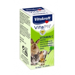 Vitakraft Vita Fit + witamina C 10ml - Krople dla gryzoni [25103]