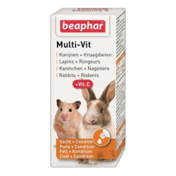 Beaphar Multi-Vit + witamina C dla gryzoni 20ml