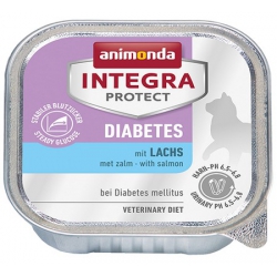 Animonda Integra Protect Diabetes dla kota - z łososiem tacka 100g