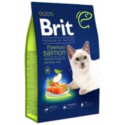 Brit Premium By Nature Cat Sterilized Salmon 8kg